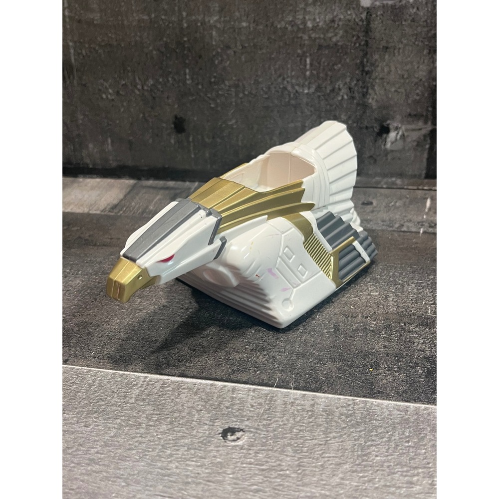 Vintage 1995 Power Rangers White Falcon Zord Deluxe Ninja Megazord Part Saban